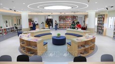 Một góc Thư viện Hà Nội. Ảnh minh họa: Thanh Tùng/TTXVN