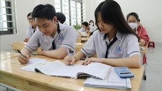 Hoàn tất các điều kiện tổ chức tốt Kỳ thi tốt nghiệp Trung học Phổ thông 2024. Ảnh minh họa: Nguyễn Thành/TTXVN