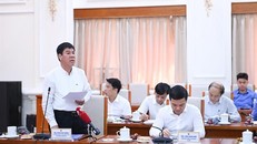 GS. Huỳnh Văn Chương, Cục trưởng Cục Quản lý chất lượng, Bộ GD&ĐT thông tin về Kỳ thi. Ảnh: GD