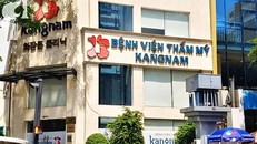 Thanh tra Sở Y tế, Phòng Nghiệp vụ Y và Phòng Y tế Quận Tân Bình đã tiến hành kiểm tra, làm rõ các nội dung được phản ánh tại Bệnh viện Thẩm mỹ Kangnam Sài Gòn. Ảnh BV