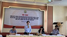 Hội thảo cung cấp thông tin cho báo chí về tác hại của thuốc lá mới và đề xuất biện pháp cấm sản xuất, kinh doanh, nhập khẩu, tàng trữ, quảng cáo các sản phẩm này do Bộ Y tế tổ chức.