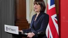 Bộ trưởng Tài chính Anh Rachel Reeves. Ảnh: Getty Images/TTXVN