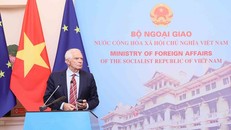 Phó Chủ tịch Ủy ban Châu Âu (EC), Đại diện cấp cao Liên minh Châu Âu (EU) về Chính sách đối ngoại và An ninh Josep Borrell Fontelles. Ảnh: An Đăng/TTXVN