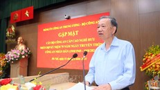 Tổng Bí thư, Chủ tịch nước Tô Lâm phát biểu. Ảnh: TTXVN phát