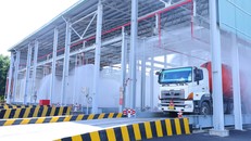 Công ty Chế biến Khí Vũng Tàu tổ chức thực tập phương án chữa cháy, cứu nạn cứu hộ tại Kho cảng PV GAS Vũng Tàu