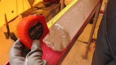 Lõi băng được các nhà khoa học khai thác từ Cao nguyên Thanh Tạng (Trung Quốc). Ảnh: ABC News