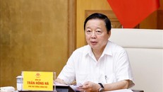 Cuộc họp về tình hình phân bổ, giải ngân vốn đầu tư công và khó khăn, vướng mắc của 29 bộ, cơ quan Trung ương, địa phương thuộc Tổ công tác số 2. Ảnh: Văn Điệp/TTXVN