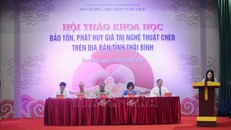 Bảo tồn, phát huy giá trị nghệ thuật chèo