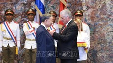 Tổng Bí thư, Chủ tịch nước Tô Lâm nhận Huân chương Jose Marti