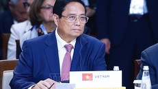 Thủ tướng Phạm Minh Chính phát biểu tại Hội nghị các nhà lãnh đạo BRICS mở rộng