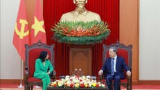 Tổng Bí thư Tô Lâm tiếp Phó Tổng thống thường trực Venezuela