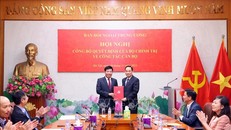 Ông Nguyễn Mạnh Cường giữ chức Phó trưởng Ban Đối ngoại Trung ương