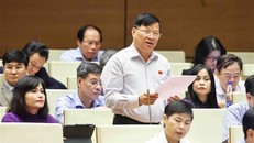 Quốc hội thảo luận ở tổ về các dự án Luật được trình ở nghị trường