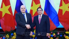 Thủ tướng Phạm Minh Chính hội đàm với Thủ tướng Liên bang Nga