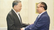 Tổng Bí thư Tô Lâm thăm, chúc Tết gia đình các đồng chí nguyên lãnh đạo Đảng, Nhà nước