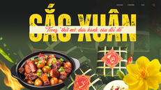 Sắc Xuân trong “thịt mỡ, dưa hành, câu đối đỏ”