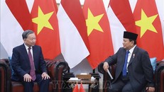 Tổng Bí thư Tô Lâm hội đàm với Tổng thống Indonesia Prabowo Subianto