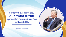Toàn văn bài phát biểu của Tổng Bí thư tại Trường Chính sách công Lý Quang Diệu