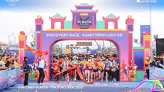 Gần 2.000 người tham gia giải chạy "Bừng sắc Thủy Nguyên"