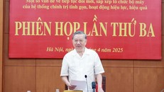 Tổng Bí thư Tô Lâm chủ trì phiên họp. (Ảnh: Thống Nhất/TTXVN)