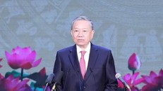 Tổng Bí thư Tô Lâm phát biểu chỉ đạo. (Ảnh: Thống Nhất/TTXVN)