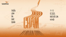 Triển lãm đa giác quan “Chạm vị nhân sinh” với nhiều hoạt động ý nghĩa. Ảnh: Văn Phú