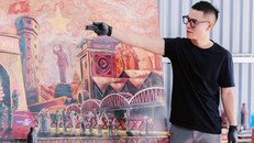 Hành trình lịch sử dân tộc qua nghệ thuật sơn mài