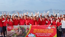 Các chiến binh áo đỏ chung tay hành động vì bãi biển xanh – sạch – đẹp