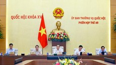 Phiên họp Ủy ban Thường vụ Quốc hội. 