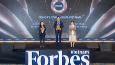 Top 1 trong 25 thương hiệu dẫn đầu 2025 của Forbes Việt Nam gọi tên Vinamilk