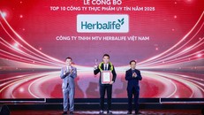 Herbalife Việt Nam vinh dự Top 10 Cty Thưc Phẩm Uy Tín 2025