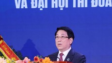 Chủ tịch nước Lương Cường phát biểu chỉ đạo và chúc mừng các thầy, cô giáo nhân Ngày Nhà giáo Việt Nam (20/11).