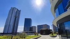 Khu Công viên phần mềm số 2 thành phố Đà Nẵng, nơi sẽ đặt trụ sở ban đầu của Trung tâm Tài chính Quốc tế Việt Nam tại Đà Nẵng. 