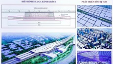 Phương án thiết kế sơ bộ Dự án đường sắt tốc độ cao trên trục Bắc-Nam. 