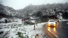 Không khí lạnh mạnh tăng cường, miền Bắc mưa rét, có nơi dưới 5 độ C