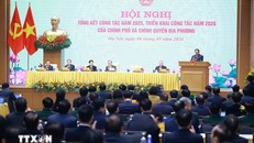 Thủ tướng Phạm Minh Chính khai mạc Hội nghị tổng kết công tác năm 2025, triển khai công tác năm 2026 của Chính phủ và chính quyền địa phương.