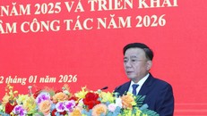 Thường trực Ban Bí thư Trần Cẩm Tú phát biểu chỉ đạo hội nghị.