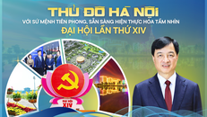 Thủ đô Hà Nội với sứ mệnh tiên phong, sẵn sàng hiện thực hóa tầm nhìn Đại hội lần thứ XIV của Đảng