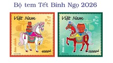 Phát hành bộ tem "Tết Bính Ngọ"