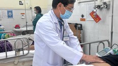 Bệnh nhân viêm tụy cấp đang điều trị tại Bệnh viện Nguyễn Tri Phương, Thành phố Hồ Chí Minh. 