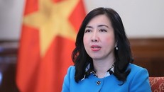 Thứ trưởng Bộ Ngoại giao Lê Thị Thu Hằng. 