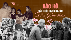 Bác Hồ đến thăm người nghèo đêm Giao thừa
