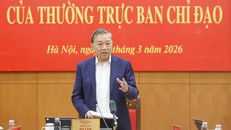 Tổng Bí thư Tô Lâm phát biểu.