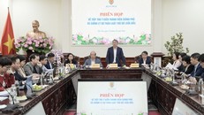 Bộ trưởng Bộ Tư pháp Nguyễn Hải Ninh: Luật Thủ đô (sửa đổi) cần thiết kế các cơ chế, chính sách đủ mạnh để thu hút nguồn lực, đồng thời "cởi trói" về cơ chế cho Hà Nội. Ảnh: VGP/DA