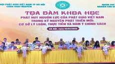 Phát huy nguồn lực của Phật giáo Việt Nam trong kỷ nguyên mới