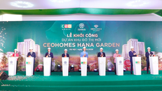 Khởi công CEOHomes Hana Garden -Khu đô thị mang cảm hứng từ miền hoa Quang Minh, Hà Nội