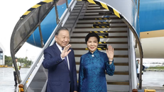 Tổng Bí thư, Chủ tịch nước Tô Lâm và Phu nhân rời thủ đô Manila, kết thúc tốt đẹp chuyến thăm cấp Nhà nước tới Philippines.