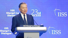 Tổng Bí thư, Chủ tịch nước Tô Lâm phát biểu dẫn đề tại Đối thoại Shangri-La lần thứ 23 và trả lời một số câu hỏi của đại biểu tham dự. 