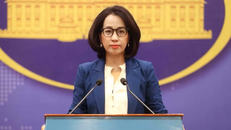 Người Phát ngôn Bộ Ngoại giao Phạm Thu Hằng.