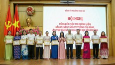 Chi bộ Khối Văn phòng Liên hiệp các Hội UNESCO Việt Nam có tác phẩm đạt giải A Cuộc thi chính luận về bảo vệ nền tảng tư tưởng của Đảng